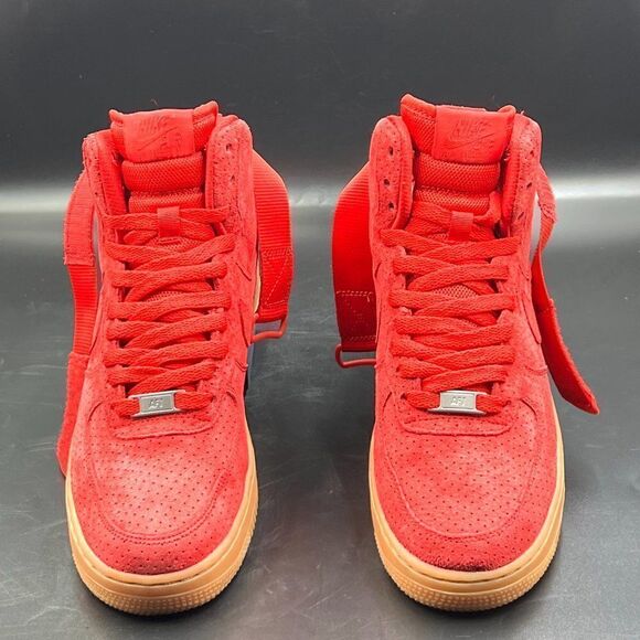 Nike Wmns Air Force 1 Hi Suede 'University Red' (2016) - Picture 9 of 12